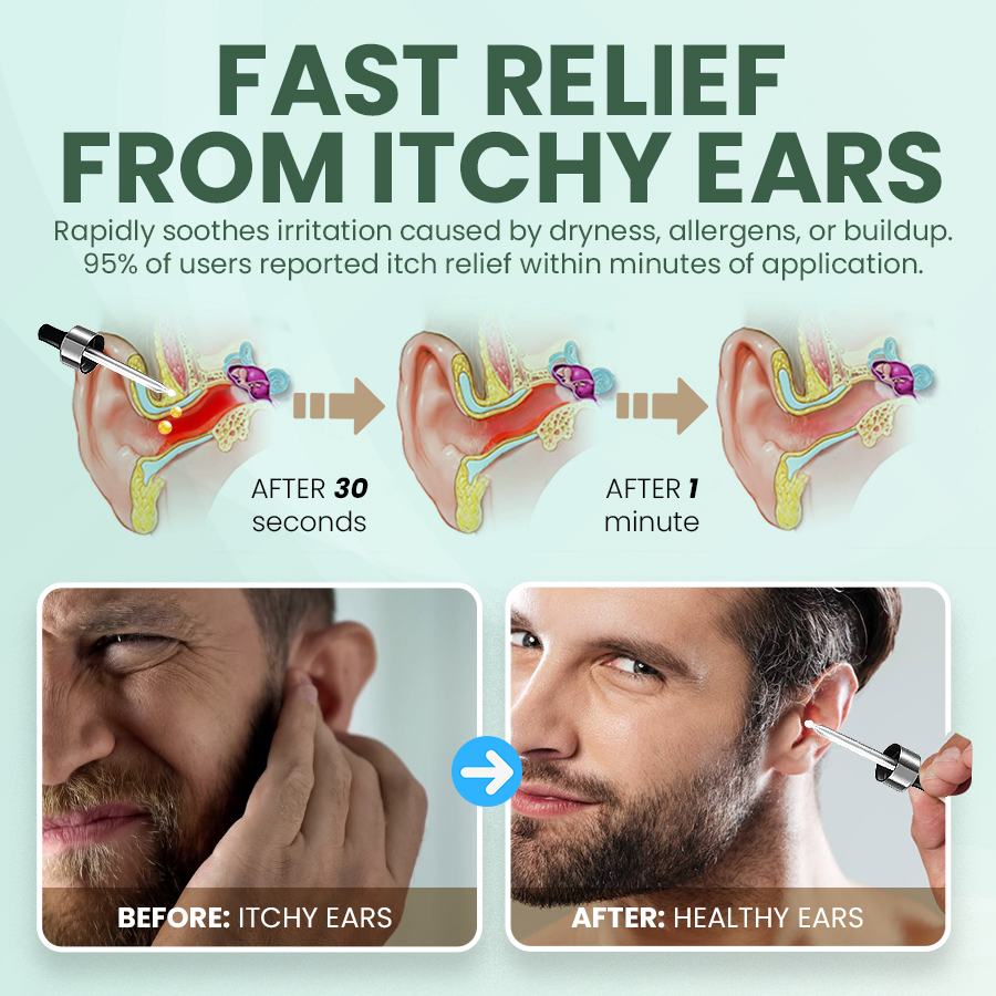 🔥Limited-Time Offer NESLEMY™ Ear Care Drops – Plant-Based Formula | FDA-Registered