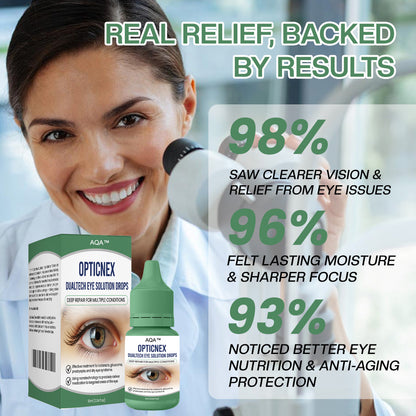 AQA™  OpticNex DualTech Eye Solution Drops