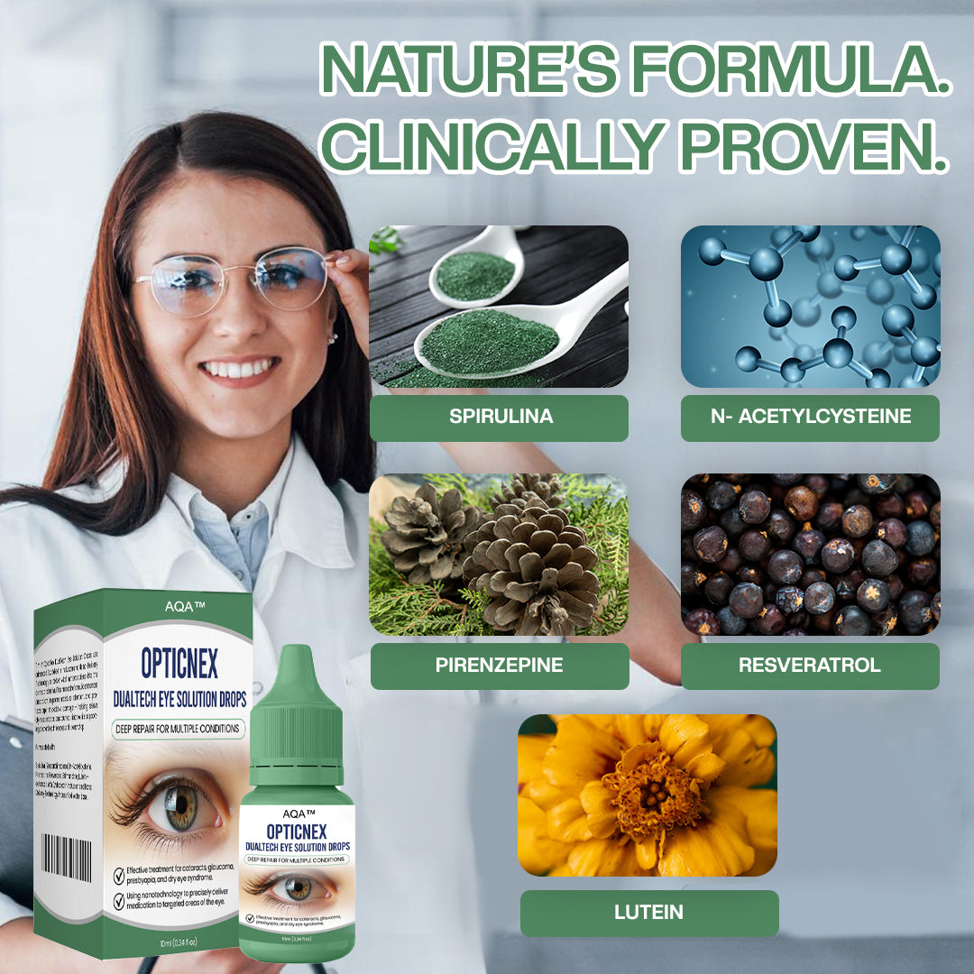 AQA™  OpticNex DualTech Eye Solution Drops