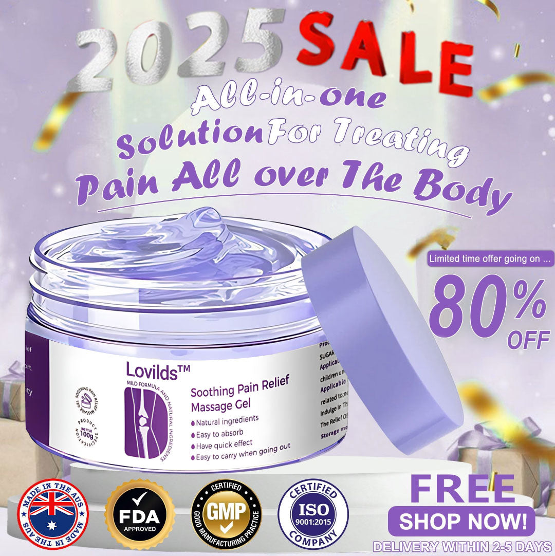⏰Last Day Promotion: BUY 1 GET 1 FREE🔥Lovilds™ Turmeric & Emu Oil Arthritis Soothing Pain Relief Massage Gel 👨‍⚕️Australian Osteopathic Association （AOA）Approved