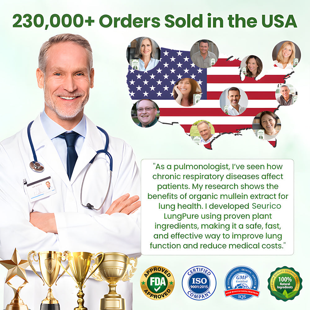 Qooes™ Herbal Detox Inhaler – FDA-Certified Respiratory Relief for COPD