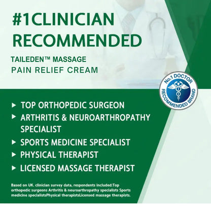 TAILEDEN™  Advanced Magnesium & Emu Oil Massage Pain Relief Cream